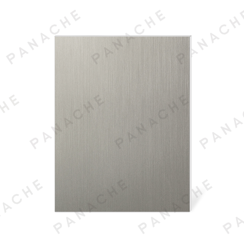 PBJ0325-F 银直拉丝金属木饰面