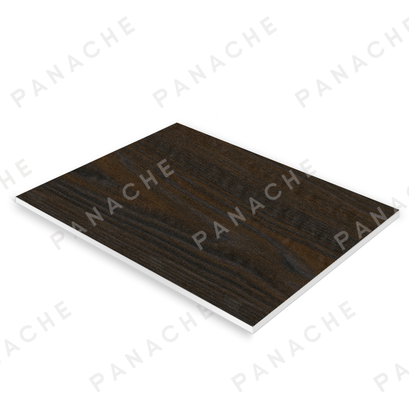 PWT0006-V 织纹棕黑枫木纹金属木饰面