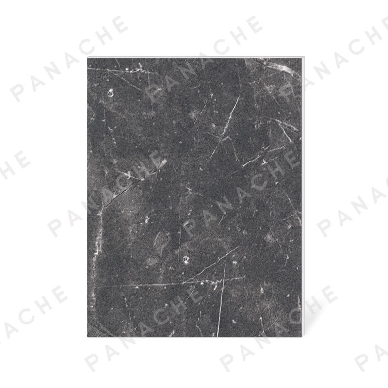PMB0341-E 小石头罗马石深灰金属木饰面板