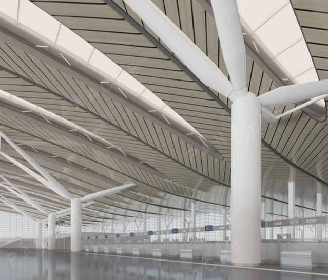 结构美学 | 纯粹与自由机场设计